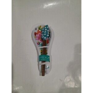 Pioneer Woman Spoon Rest & Spatula Set Breezy Blossom 2 pc set NWT